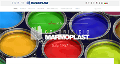 Desktop Screenshot of marmoplast.it